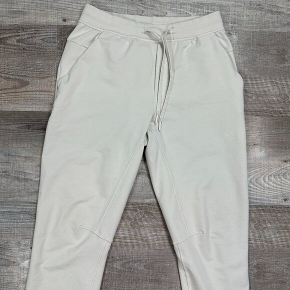 Lululemon City Sweat Pant Slim Heathered Ultra Light Grey Sea Salt? M - Picture 2 of 10